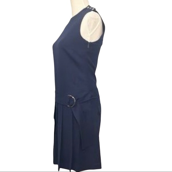 GREY Jason Wu NWT Size 0 Pleated Patch Pocket Wool Dress - Picture 6 of 9